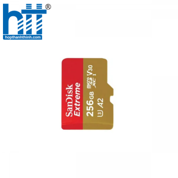 Thẻ nhớ Micro SDXC Sandisk Extreme V30 A2 190MB/s 256GB