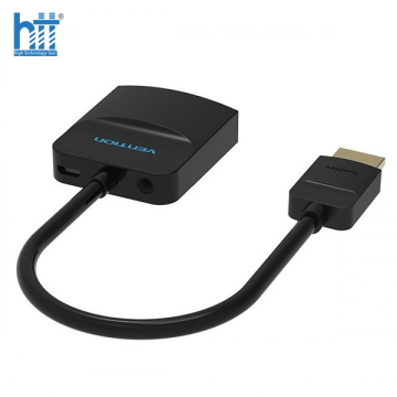 Cáp chuyển đổi từ HDMI sang VGA Vention ( Có Audio và Nguồn USB) ACHBB