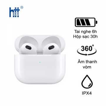 Tai nghe Bluetooth AirPods 3 Apple MME73 Trắng 
