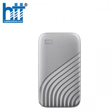 Ổ CỨNG DI ĐỘNG WD MY PASSPORT SSD 1TB BẠC USB 3.2 WDBAGF0010BSL-WESN