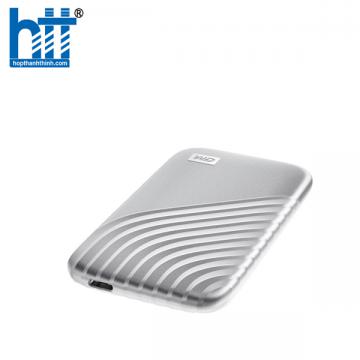 Ổ CỨNG DI ĐỘNG WD MY PASSPORT SSD 2TB BẠC USB 3.2 WDBAGF0020BSL-WESN