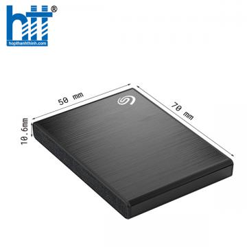 Ổ CỨNG DI ĐỘNG SSD 2TB USB-C + RESCUE 2.5 INCH SEAGATE ONE TOUCH ĐEN - STKG2000400