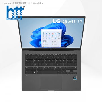 Laptop LG Gram 2023 14Z90R-G.AH53A5 (Core i5-1340P | 16GB | 256GB | Intel Iris Xe | 14 inch WUXGA | Win 11 | Grey)