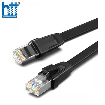 Cáp mạng đúc sẵn dẹt Cat8 dài 1m Ugreen 10980 cao cấp