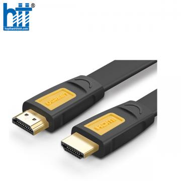 Cáp HDMI 1,5M sợi dẹt hỗ trợ 4Kx2K chính hãng Ugreen 11184