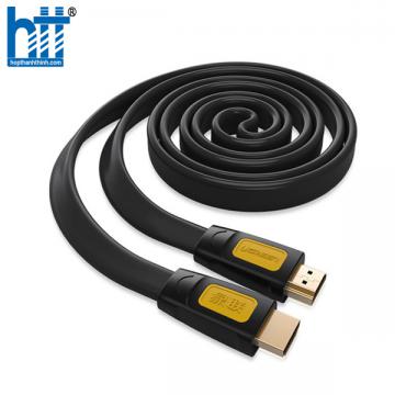 Cáp HDMI 5M sợi dẹt hỗ trợ 4Kx2K chính hãng Ugreen 11187 cao cấp