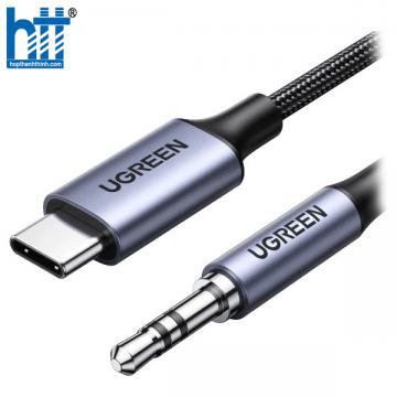 Ugreen 20192 1M With Chip Usb Type C Male To 3.5Mm Male Audio Cable CM450 10020192