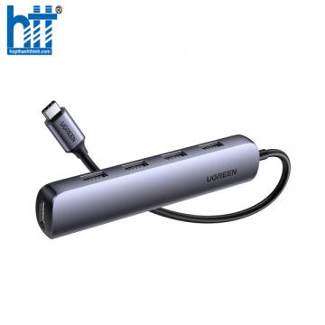 Bộ chuyển Type C to HDMI + 4 cổng USB 3.0 Ugreen 20197