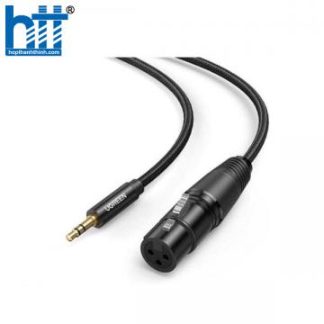 Cáp âm thanh 3.5mm sang Canon (XLR) dài 2m Ugreen 20244