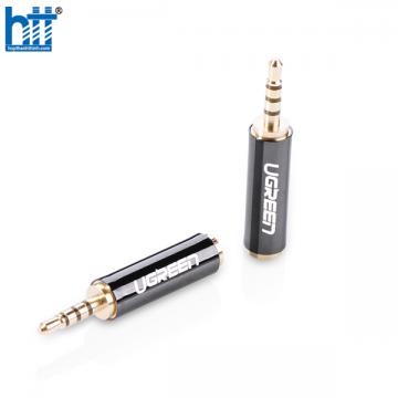 Ugreen 20501 Màu Đen Đầu chuyển âm thanh 2.5mm dương sang 3.5mm âm 20501 20020501
