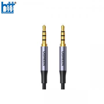 Ugreen 20782 2m Vỏ nhôm dây dù Cáp âm thanh 2 đầu 3.5mm AV183 20020782