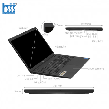 Laptop Dell Latitude 3520 71004153 (Core i5 1135G7/ 8GB/ 256GB SSD/ Intel Iris Xe Graphics/ 15.6inch Full HD