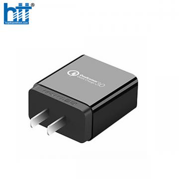 Ugreen 20904 18W qc3.0 sạc nhanh USB Quick Charge 3.0 màu đen CD122 20020904