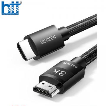 Cáp HDMI 2.1 dài 5M 8K 60Hz 48Gbps hỗ trợ HDR eARC Ugreen 40182