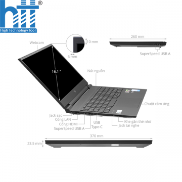 Laptop HP Victus 15-fa0155TX (i5-12450H/RAM 16GB/512GB SSD/ Windows 11)