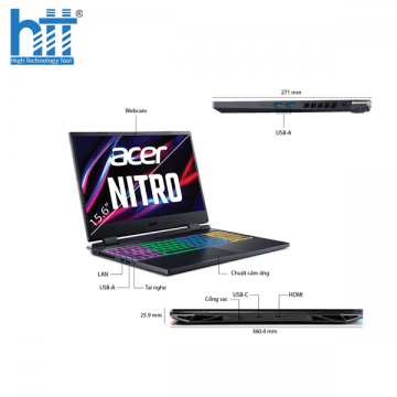 Laptop gaming Acer Nitro 5 Tiger AN515 58 50D2