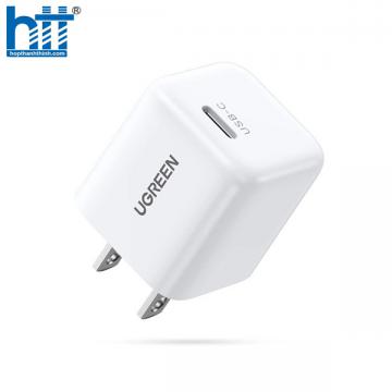 Củ sạc nhanh 20W USB Type-C Hỗ trợ PD3.0/QC4+/PPS Ugreen 10219 cao cấp (US)
