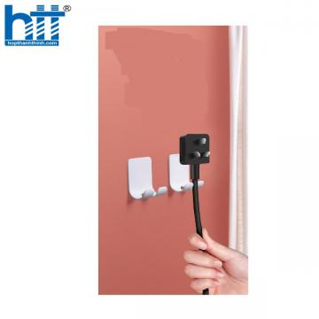 Ugreen 20365 White Móc Đa Năng Power Cord Wall Socket Cable Holder Hanger CD107 10020365