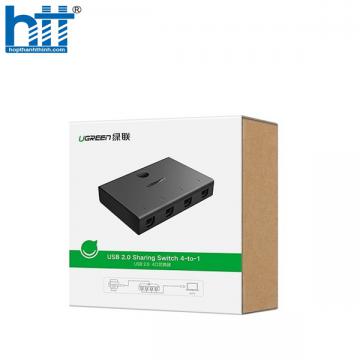 Bộ chuyển 4 máy tính dùng 1 máy in cổng USB 2.0 Ugreen 30346 cao cấp