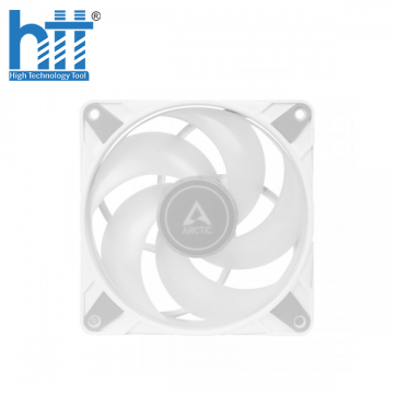 Bộ quạt tản nhiệt Arctic P12 PWM PST ARGB Fan White - 3 Fan 