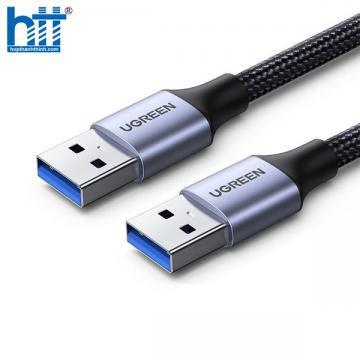 Cáp USB 3.0 Type-A hai đầu dương dài 1M chính hãng Ugreen 80790 cao cấp