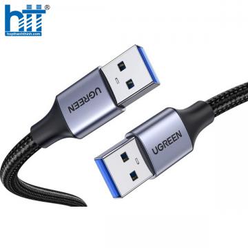Cáp USB 3.0 Type-A hai đầu dương dài 1M chính hãng Ugreen 80790 cao cấp