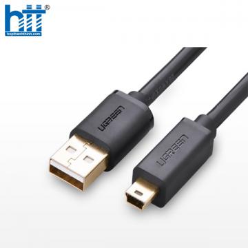 Cáp Mini USB To USB 2.0 Dài 2M Mạ Vàng Cao Cấp Ugreen 30472
