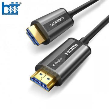 Cáp HDMI 2.0 sợi quang 15m hỗ trợ 4K/60Hz Ugreen 50215