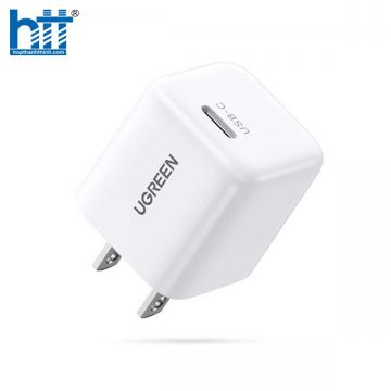 Củ sạc nhanh GaN 30W màu trắng Ugreen 15329