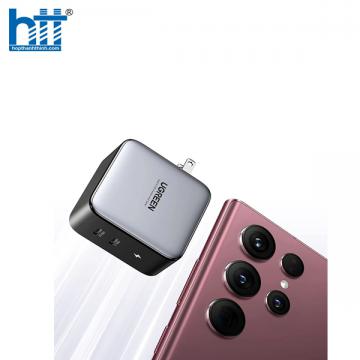 Củ sạc nhanh 100W GaN Nexode 2 cổng USB Type-C Hỗ trợ QC4+, PD3.0 Ugreen 40795 (US)