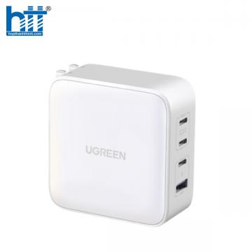 Củ sạc nhanh 100W GaN Nexode 4 cổng, 3 USB Type-C và 1 USB Type-A Hỗ trợ QC4+, PD3.0 Ugreen 15336