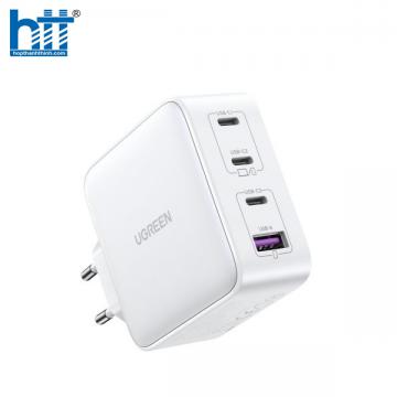 Củ sạc nhanh 100W GaN Nexode 4 cổng, 3 USB Type-C và 1 USB Type-A Hỗ trợ QC4+, PD3.0 Ugreen 15337
