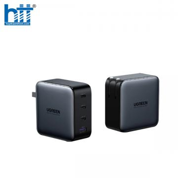 Củ sạc nhanh 100W GaN Nexode 4 cổng, 3 USB Type-C và 1 USB Type-A Hỗ trợ QC4+, PD3.0 Ugreen 40737