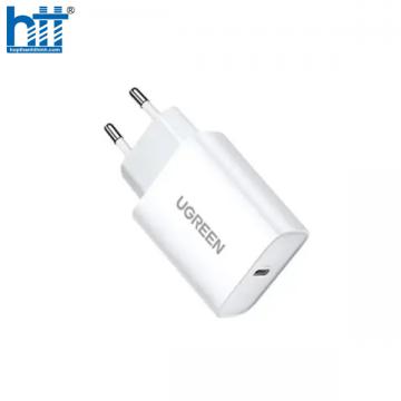 Ugreen 70161 30W PD3.0 màu trắng usb type c sạc nhanh CD127 20070161