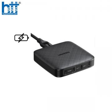 Sạc nhanh để bàn 100W 4 cổng USB Type-C x3, Type-A x1 Ugreen 70870 cao cấp