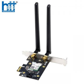 Thiết bị định tuyến không dây ASUS PCE-AX3000 Adapter PCI-E AX3000 WiFi6 (Tray)