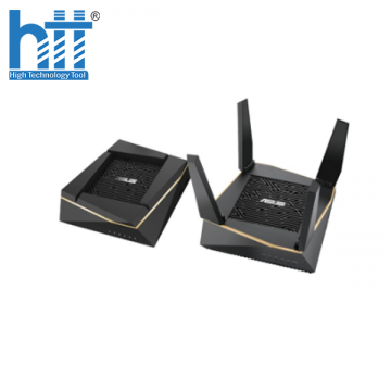 Bộ phát wifi 6 Asus Gaming RT-AX92U 2-Pack (Chuẩn AX/ AX6100Mbps/ 4 Ăng-ten ngoài/ Wifi Mesh/ Dưới 80 User)