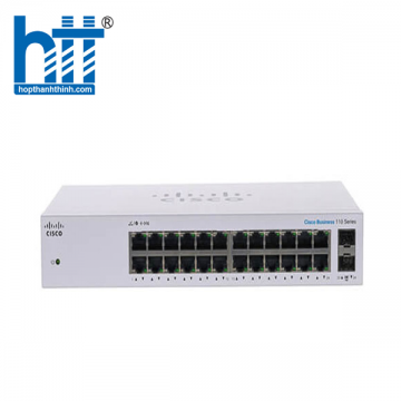 Thiết bị mạng Cisco CBS110 Unmanaged 24-port GE, 2x1G SFP Shared CBS110-24T-EU