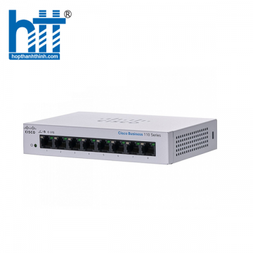 Thiết bị chuyển mạch Switch CISCO CBS110-8T-D-EU Unmanaged 8-port GE