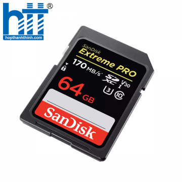 Thẻ nhớ SDHC 64GB Sandisk Extreme Pro (SDSDXXU-064G-GN4IN)