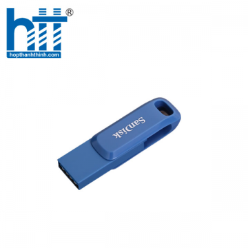 USB SanDisk SDDDC3 Ultra Dual Drive Go 128Gb USB Type-C và USB Type-A (Màu xanh navy)