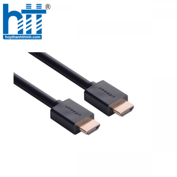 Ugreen 10107 2M màu Đen Cáp tín hiệu HDMI chuẩn 1.4 hỗ trợ phân giải 4K * 2K 60hz HD104 20010107