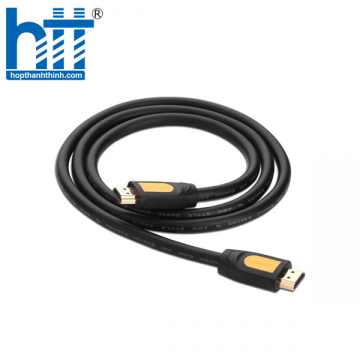 Ugreen 10170 10M màu Vàng Cáp tín hiệu HDMI chuẩn 1.4 hỗ trợ phân giải HD101 20010170