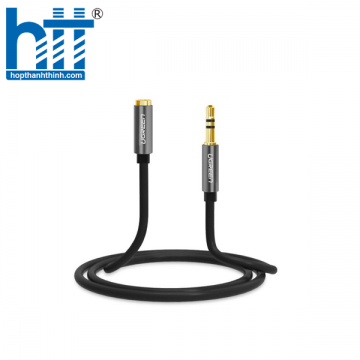 UGREEN 10593 1.5M MÀU ĐEN CÁP ÂM THANH 3.5MM NỐI DÀI AV118