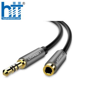 UGREEN 10595 3M MÀU ĐEN CÁP ÂM THANH 3.5MM NỐI DÀI AV118
