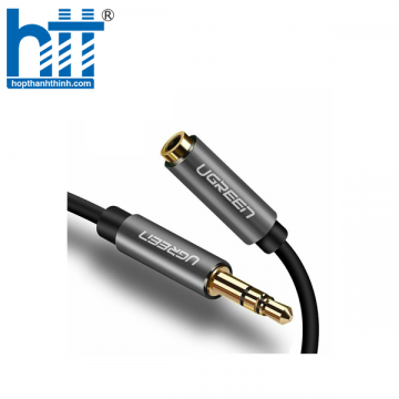 UGREEN 10595 3M MÀU ĐEN CÁP ÂM THANH 3.5MM NỐI DÀI AV118