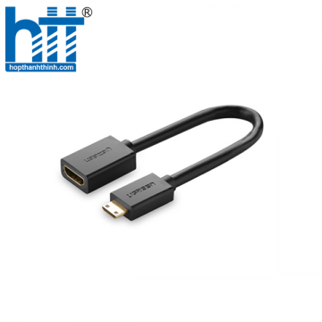 Ugreen 20137 Màu Đen Đầu chuyển đổi Mini HDMI sang HDMI âm 20137 20020137