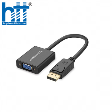 Ugreen 20414 Màu đen Cáp chuyển đổi DisplayPort sang VGA không có Audio DP106 20020414