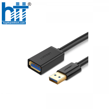 Ugreen 30126 1.5M màu Đen Cáp tín hiệu nối dài USB 3.0 cao cấp US129 20030126