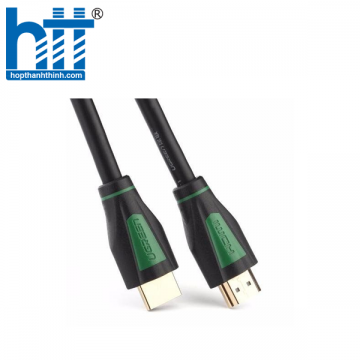 Ugreen 30191 2M màu Đen Cáp tín hiệu HDMI chuẩn 1.4 hỗ trợ phân giải 4K * 2K HD116 20030191